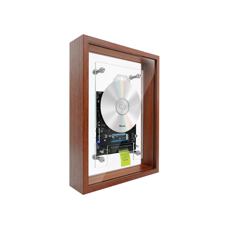 TD-CDPL1 Bluetooth CD Player | Hi-Fi Audio | Rechargeable Battery | Modern Decor