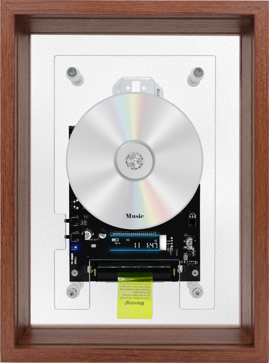 TD-CDPL1 Bluetooth 5.0 CD Player, Portable Hi-Fi Audio Player