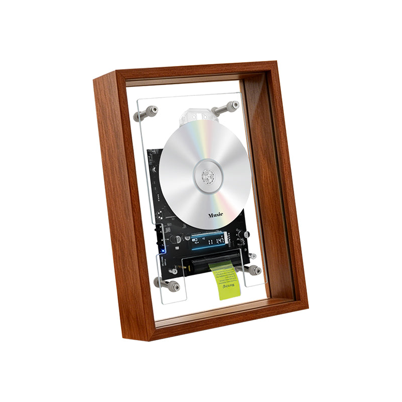 TD-CDPL1 Bluetooth CD Player | Hi-Fi Audio | Rechargeable Battery | Modern Decor