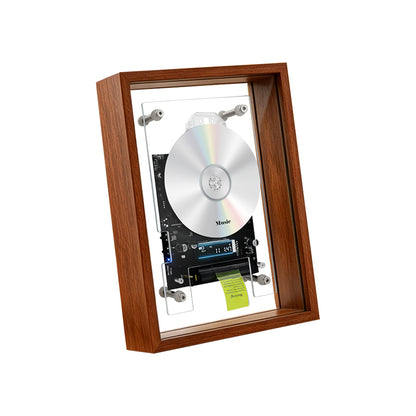 TD-CDPL1 Bluetooth CD Player | Hi-Fi Audio | Rechargeable Battery | Modern Decor